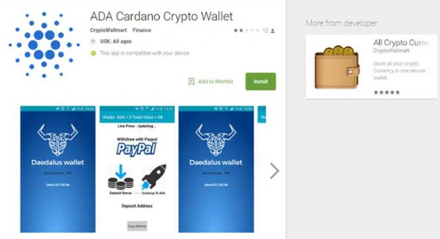 Billeteras de criptomonedas maliciosas en Google Play